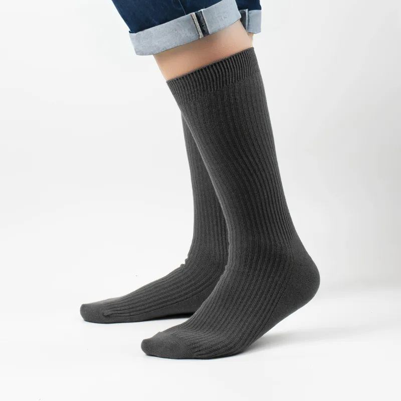 LIANGPU Knee High Socks Men's 4 Pack-1