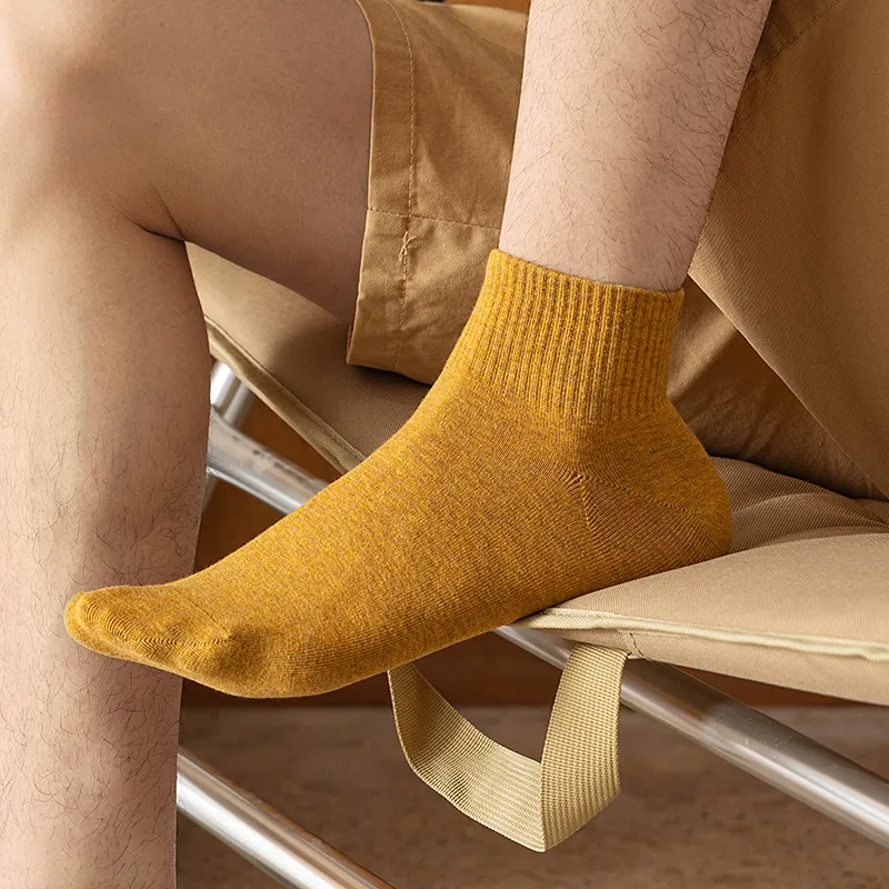 LIANGPU Ankle Socks Men's 4 Pack-8