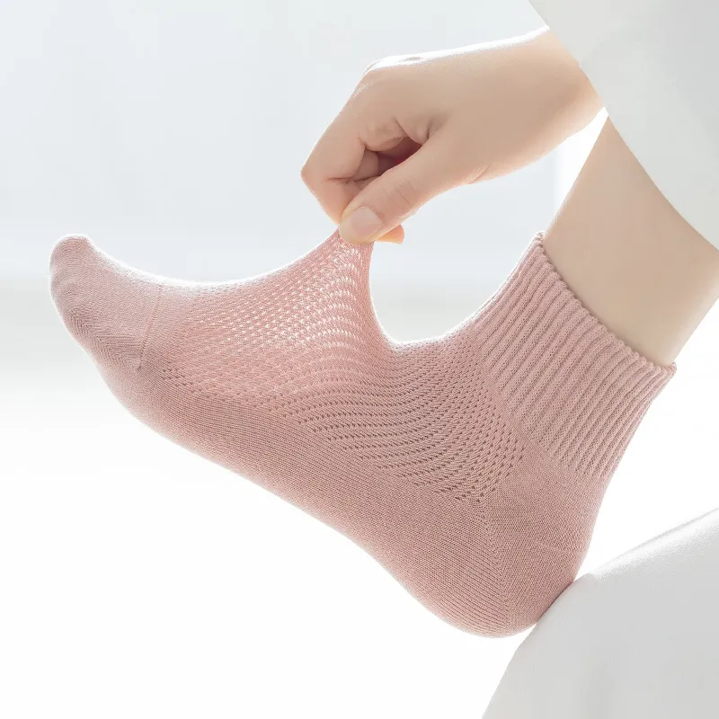 LIANGPU Ankle Socks Women's Box 5 Pack-5