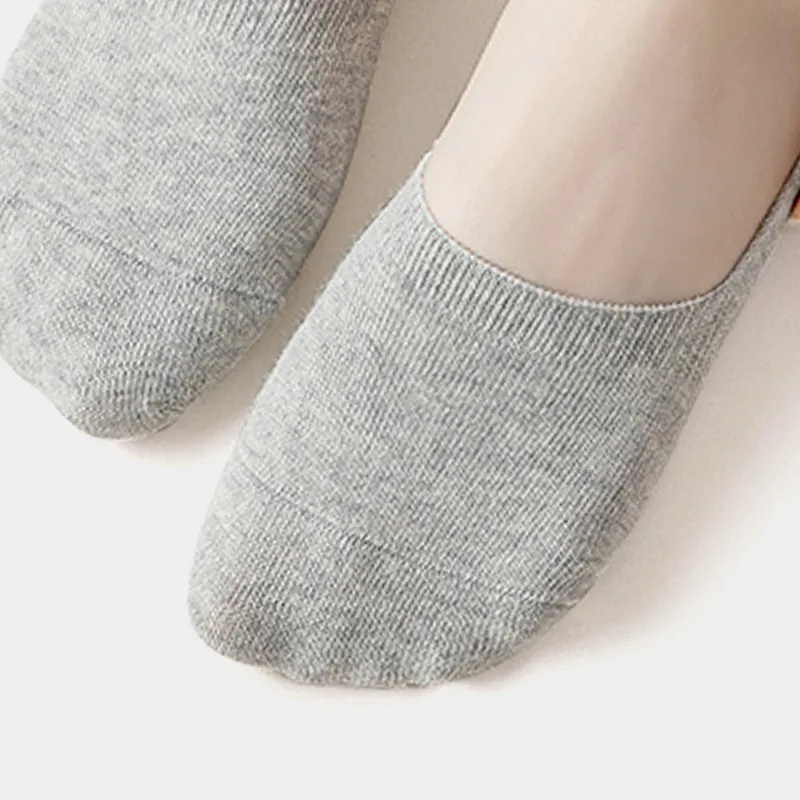 LIANGPU No Show Socks Men's 5 Pack-3