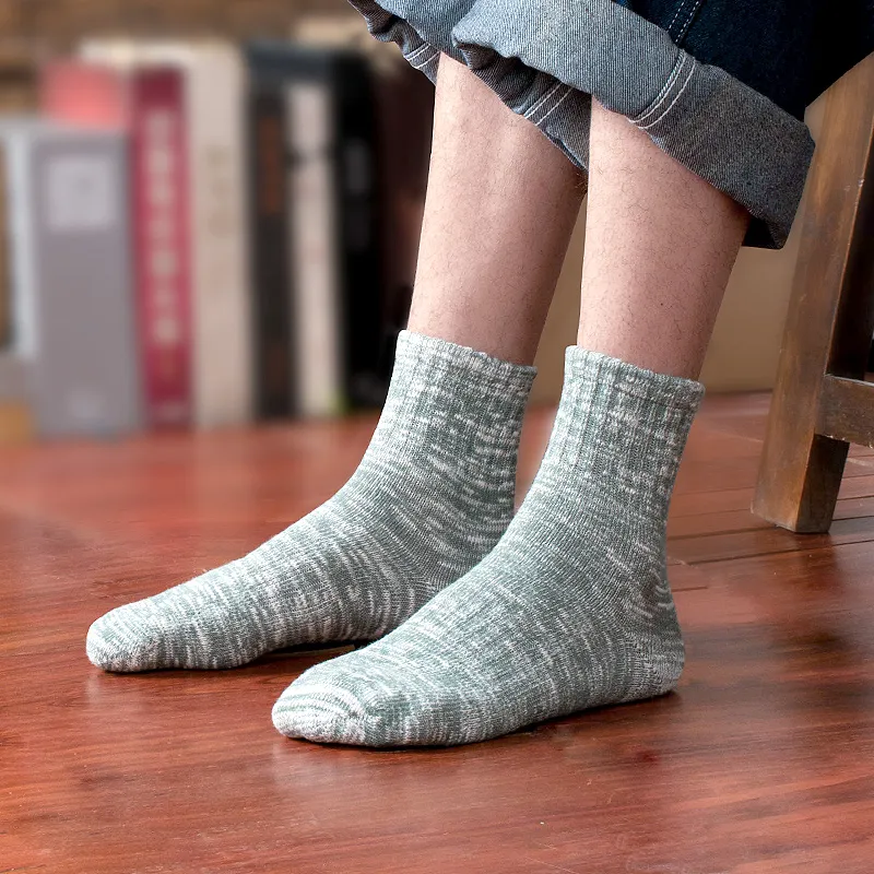 LIANGPU Ankle Socks Men's 5 Pack-1