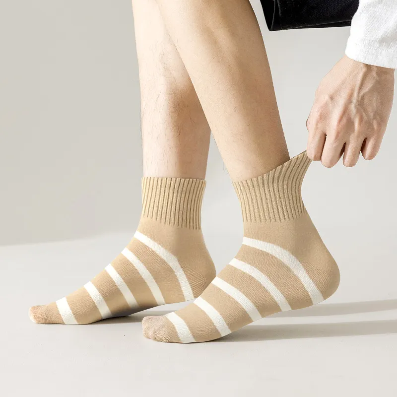 LIANGPU Ankle Socks Men's 5 Pack-2