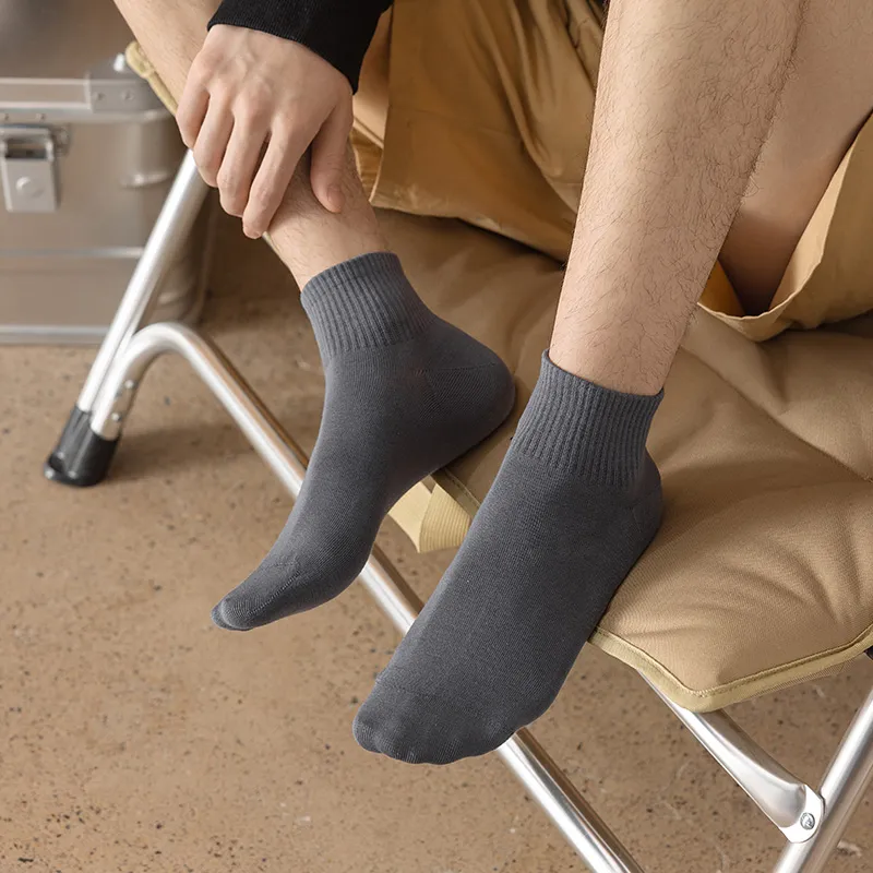 LIANGPU Ankle Socks Men's 4 Pack-11