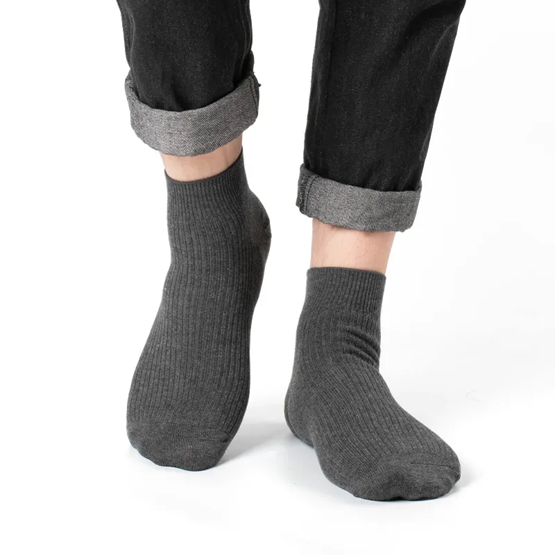 LIANGPU Ankle Socks Men's 5 Pack-2