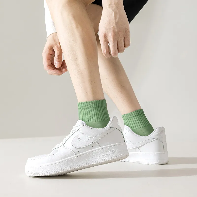 LIANGPU Ankle Socks Men's 5 Pack-4