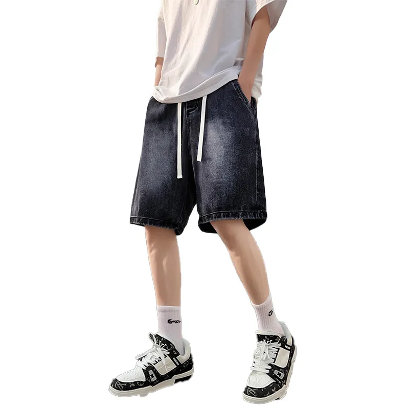 SAME FLOW Denim Shorts Unisex-9