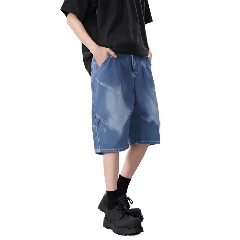 SAME FLOW Denim Shorts Unisex-6