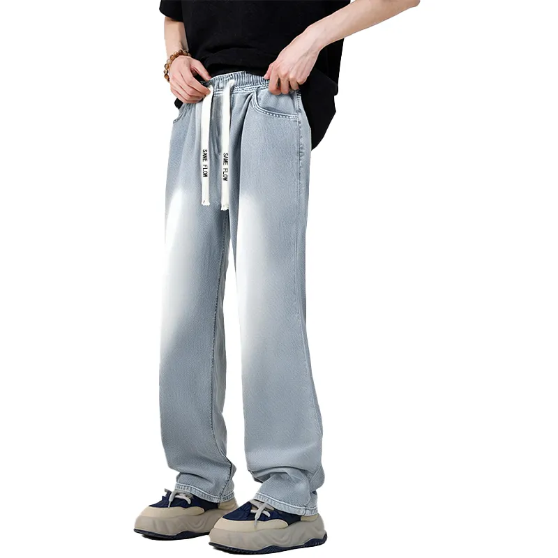 SAME FLOW Jeans Unisex Blue-5