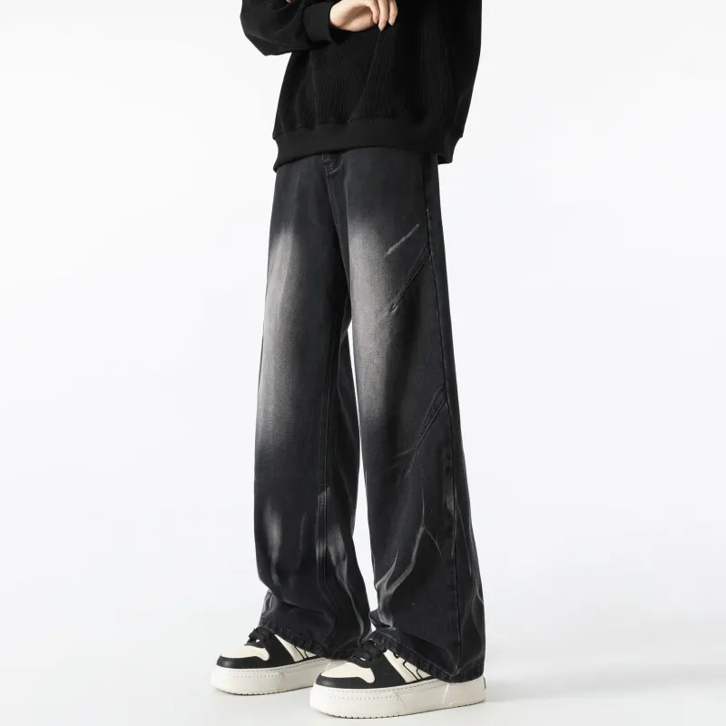 SAME FLOW Jeans Unisex Black-2