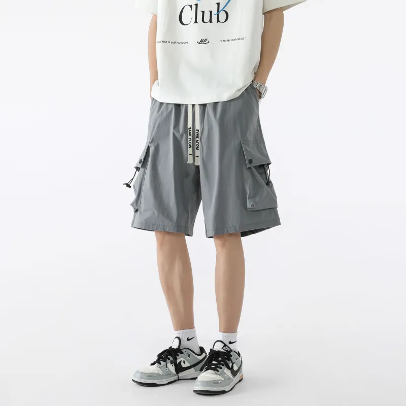 SAME FLOW Casual Shorts Unisex-12
