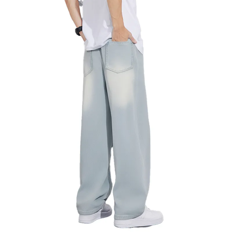 SAME FLOW Jeans Unisex Blue-4