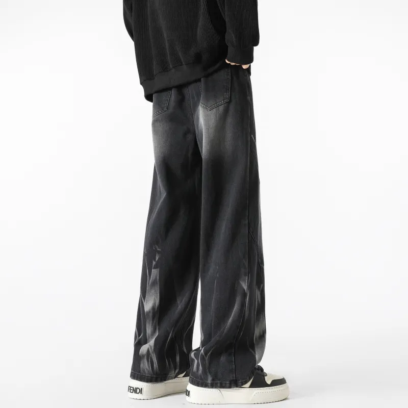 SAME FLOW Jeans Unisex Black-6