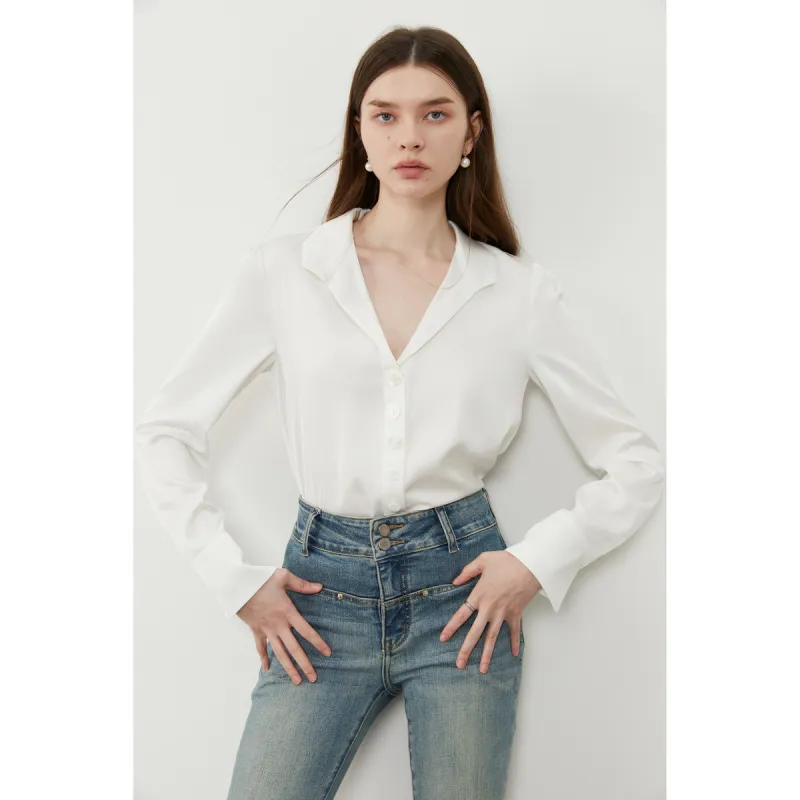 DPLAY Shirts Women's Trendy White-3