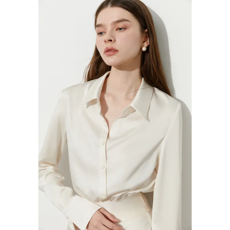 DPLAY Shirts Women's Creamy Apricot-3