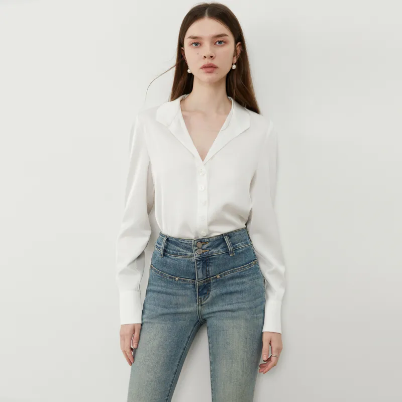 DPLAY Shirts Women's Trendy White-2