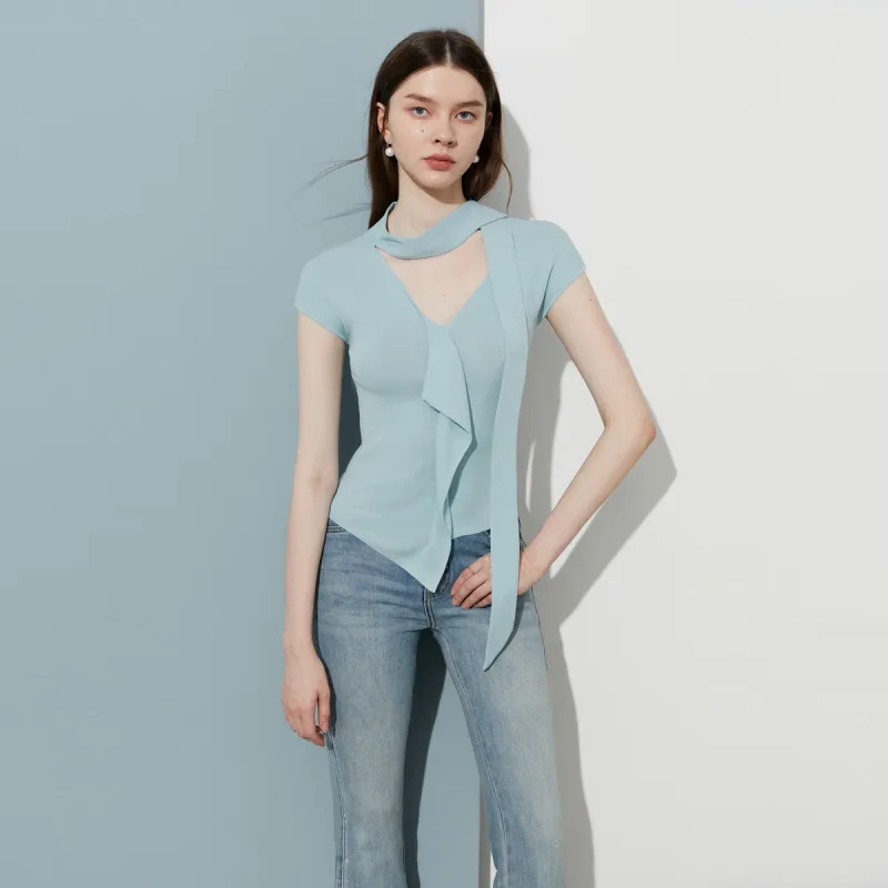 DPLAY Knitwear Women's Glacier Blue-3