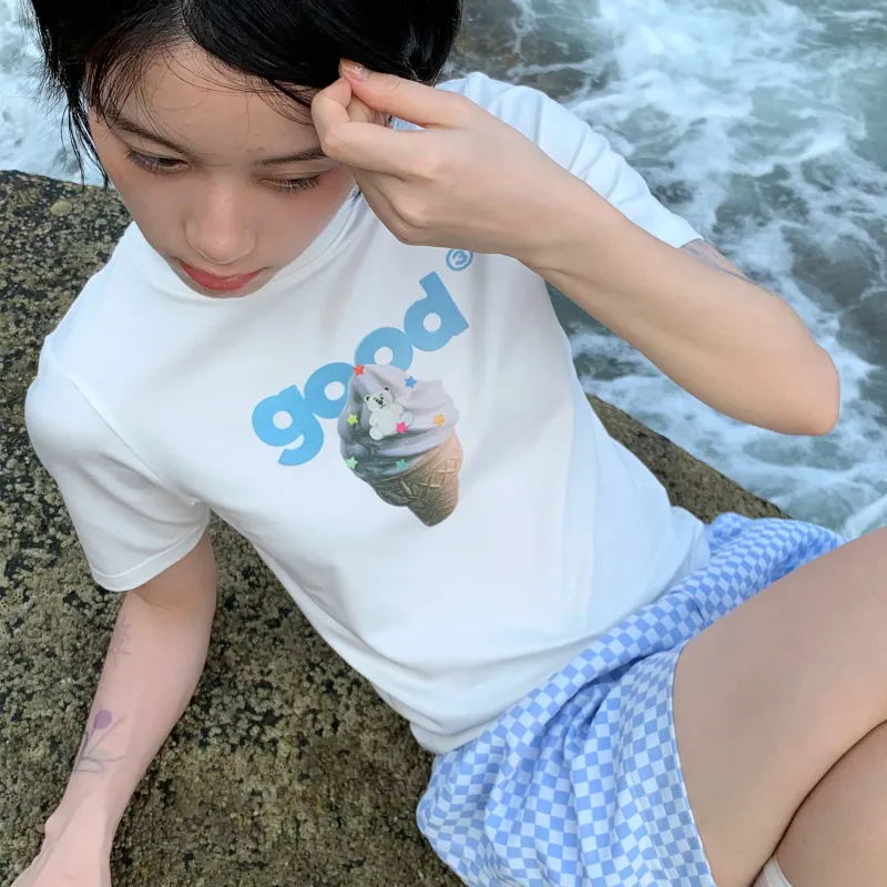 MeiHaoStore Slim Fit Short Sleeved T Shirts Unisex-4