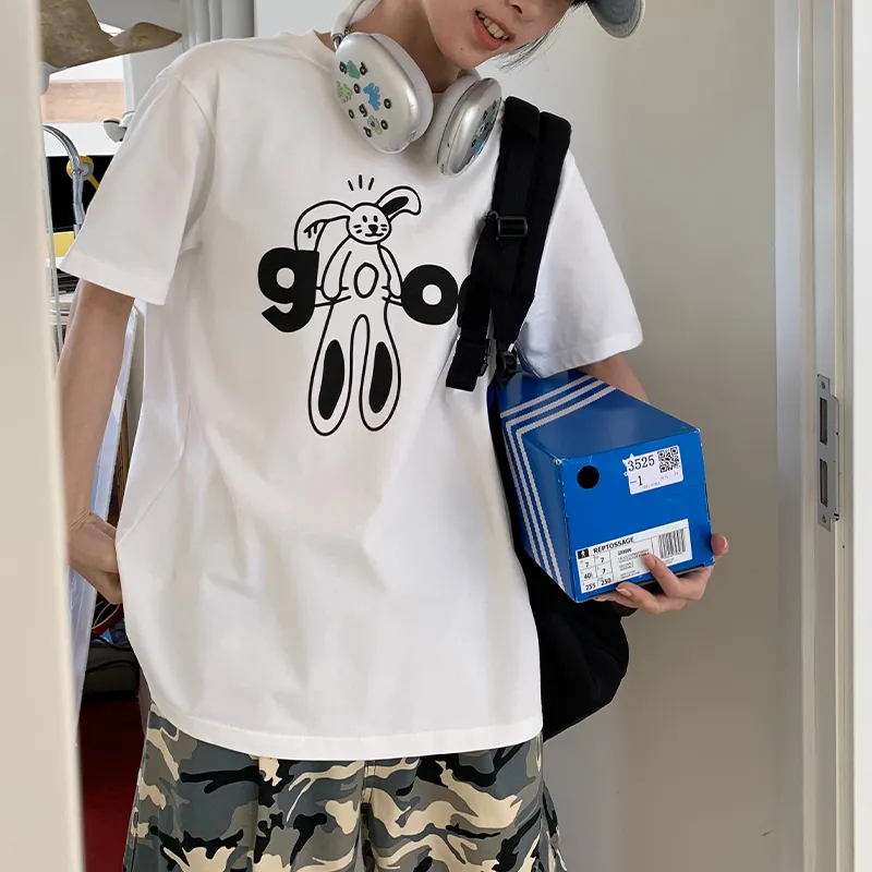 MeiHaoStore Basic Versatile Short Sleeved T Shirts, Over 1,000 People Have Purchased Unisex-2