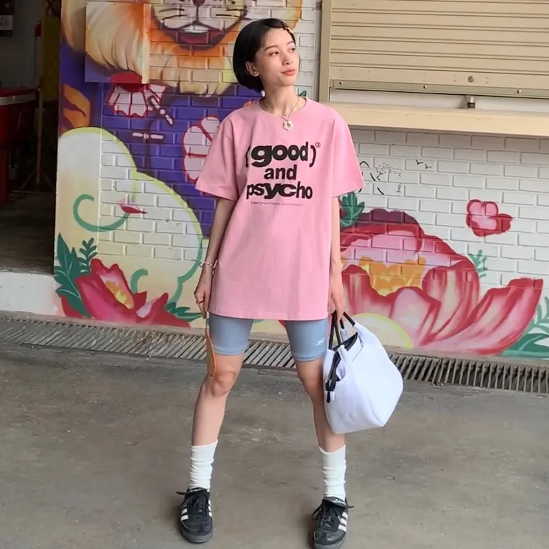 MeiHaoStore Printed Short Sleeved T Shirts Unisex-6