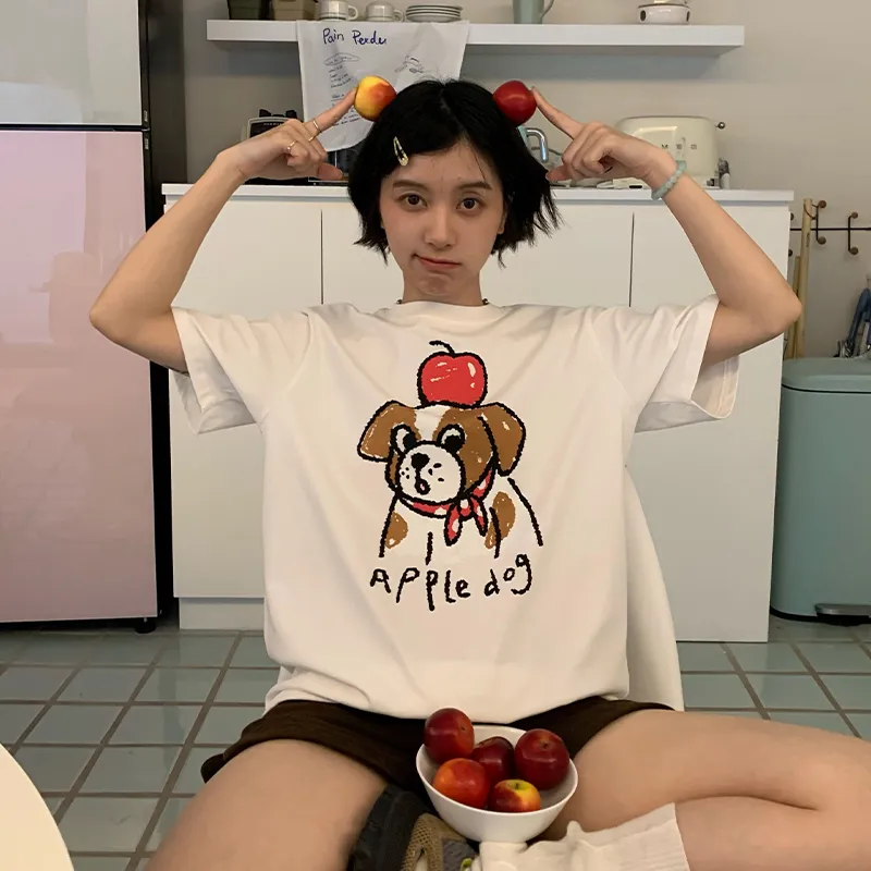 MeiHaoStore T Shirts Unisex White-3