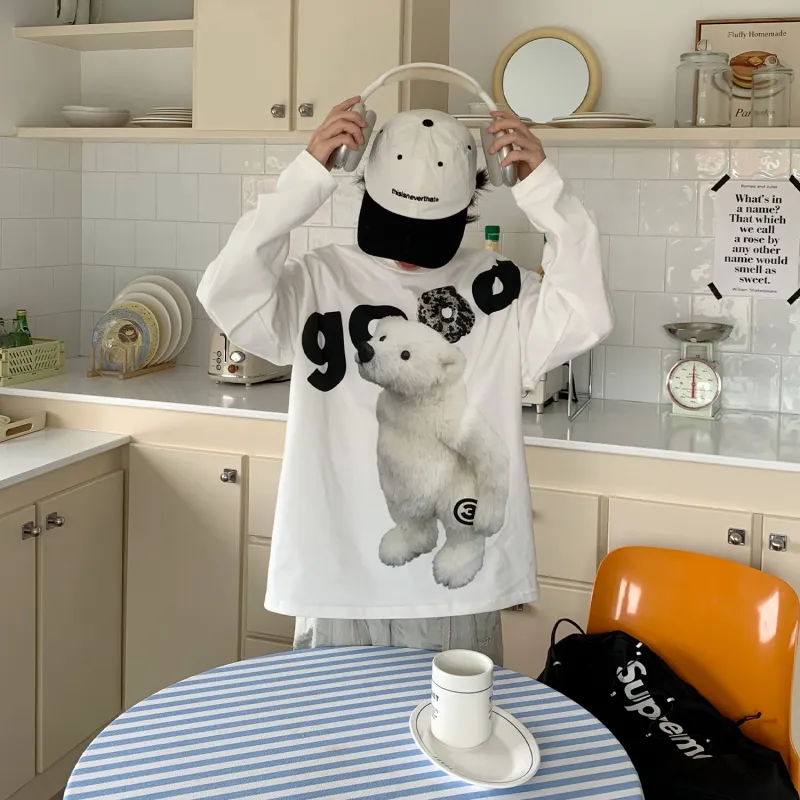MeiHaoStore T Shirts Unisex White-2