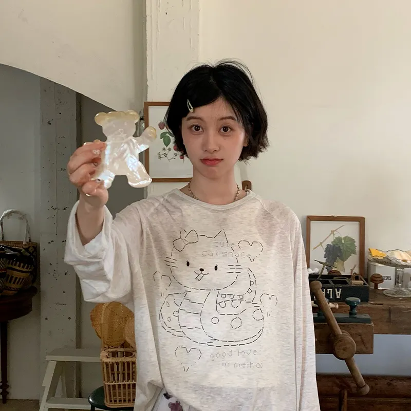 MeiHaoStore T Shirts Unisex White-3