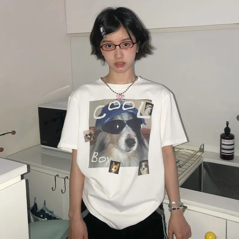 MeiHaoStore T Shirts Unisex White-2