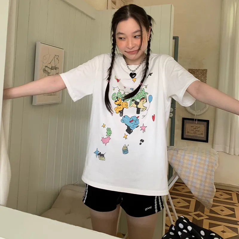 MeiHaoStore T Shirts Unisex White-2