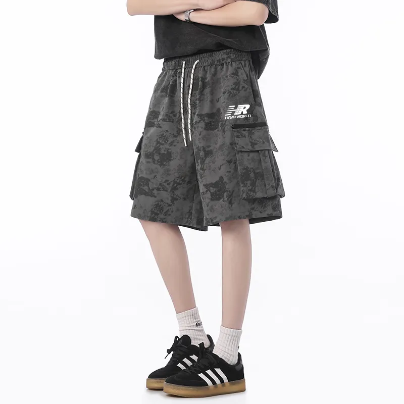 HAVR Cargo Shorts Unisex-8