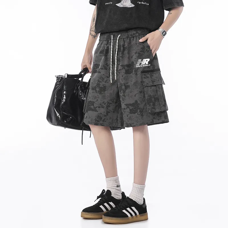 HAVR Cargo Shorts Unisex-7