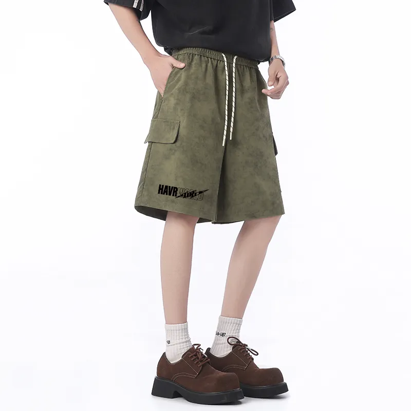 HAVR Cargo Shorts Unisex-4