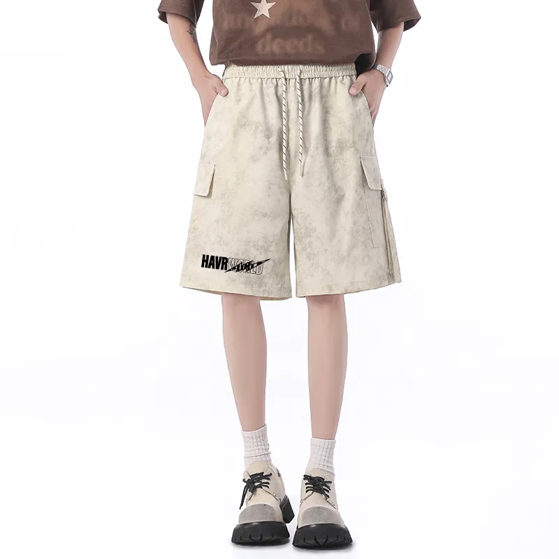 HAVR Cargo Shorts Unisex-17