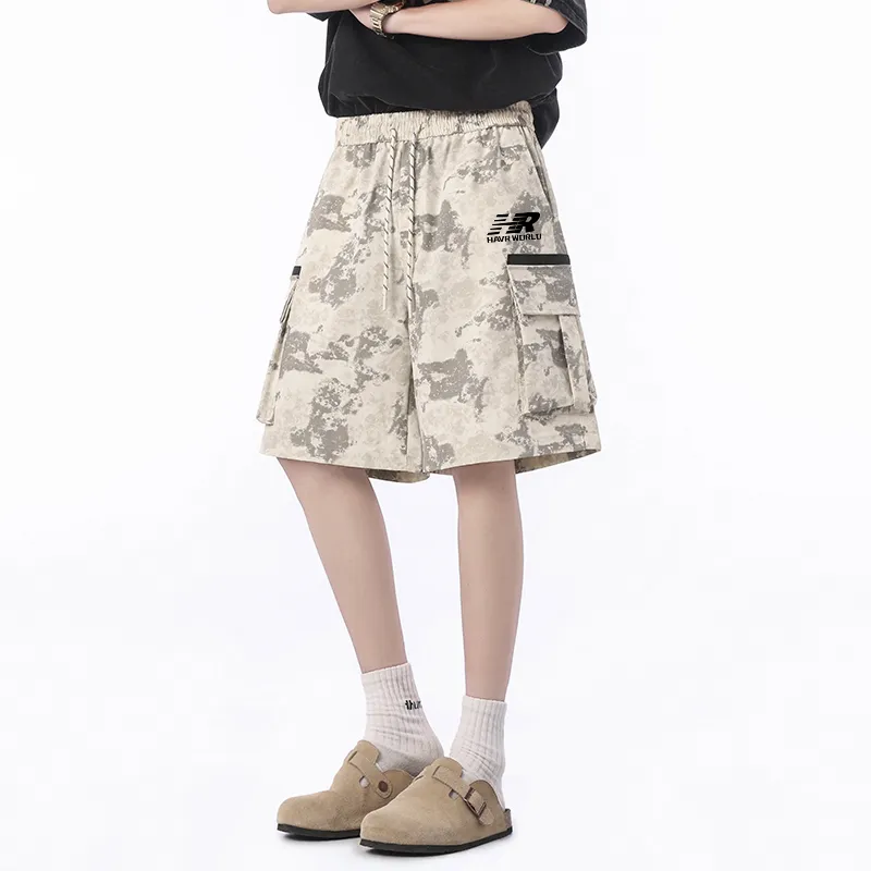 HAVR Cargo Shorts Unisex-17