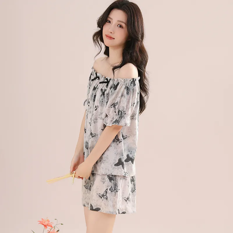 The Temptation Of The Muse Pajama Set Women's-14
