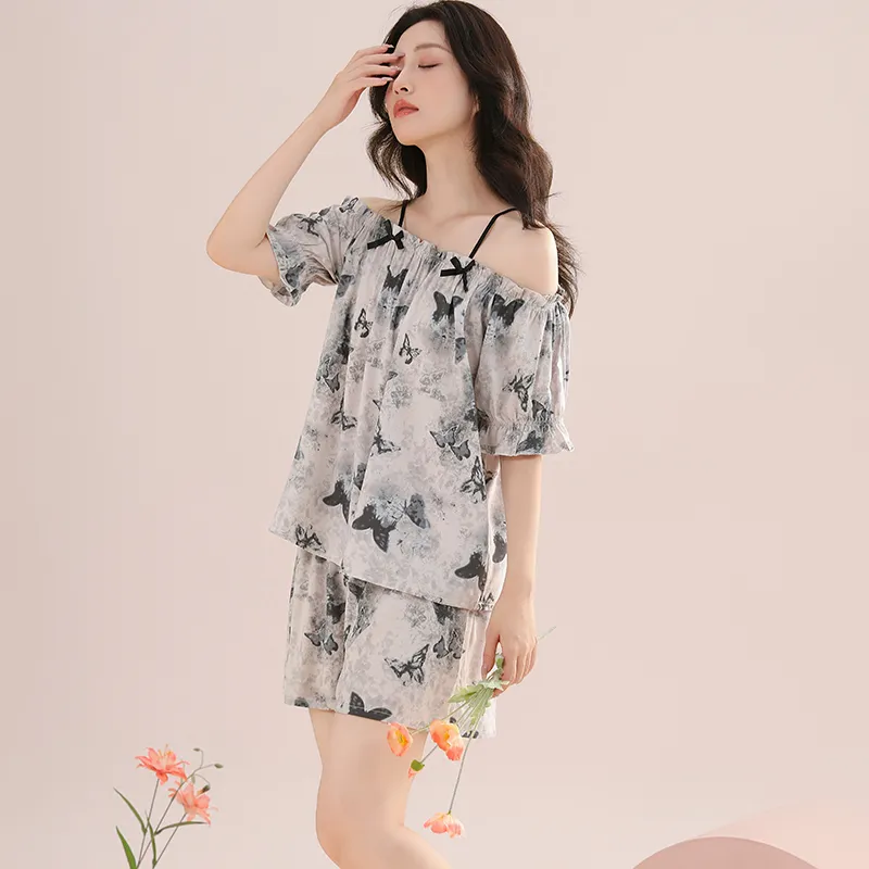 The Temptation Of The Muse Pajama Set Women's-13