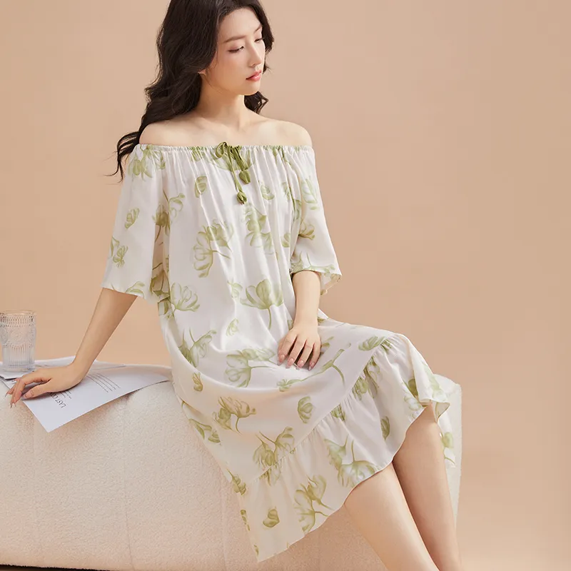 The Temptation Of The Muse Nightgown Women's-37