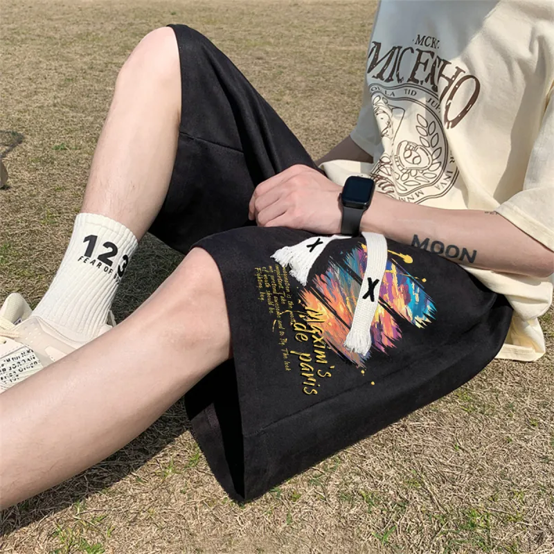 Maxim's De Paris Casual Shorts Unisex-2
