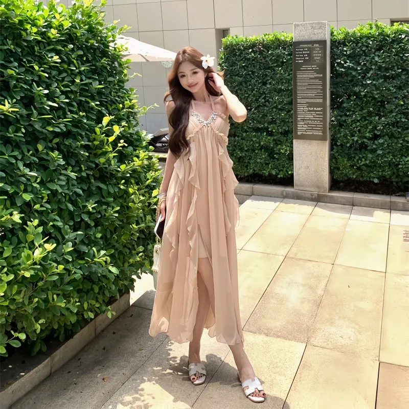 GORGEOUSIDEA Summer Slip Dress Women's-3