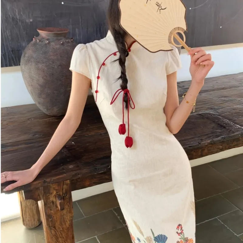 GORGEOUSIDEA Short Sleeved Dress Women's-2