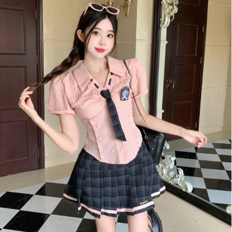 GORGEOUSIDEA Summer Skirt Set Women's-8
