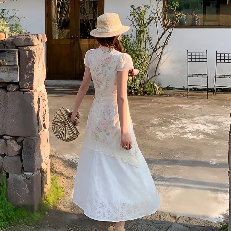 GORGEOUSIDEA Short Sleeved Dress Women's-7