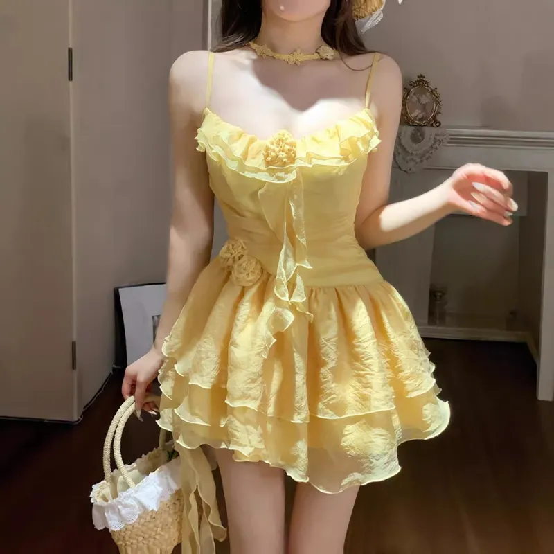 GORGEOUSIDEA Slip Dress Women's-3