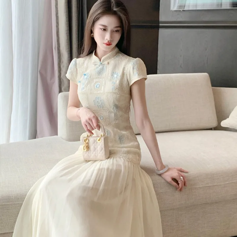 GORGEOUSIDEA Short Sleeved Dress Women's-3