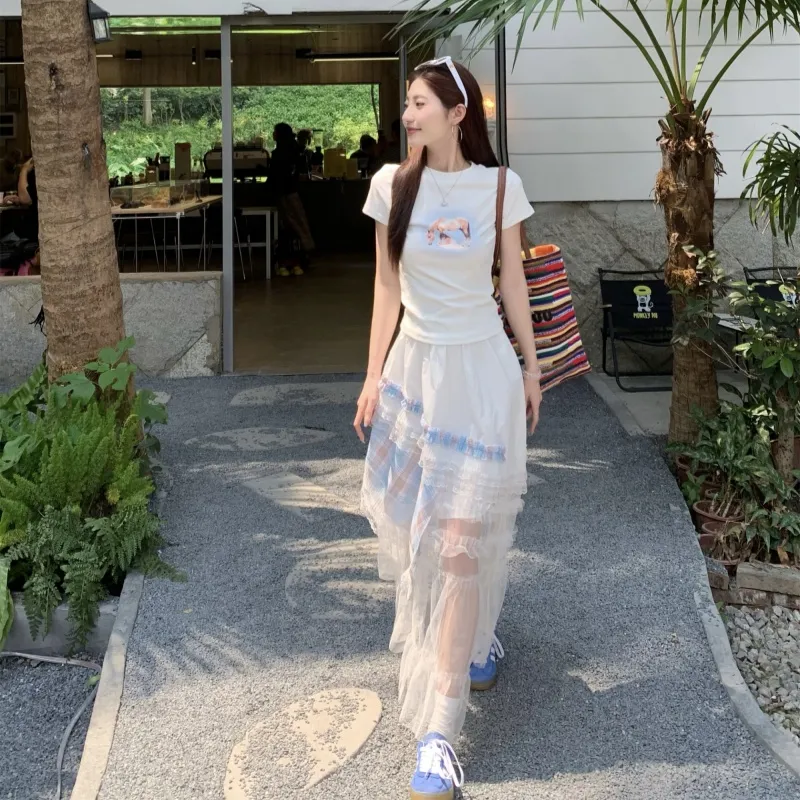 GORGEOUSIDEA Two Piece Skirt Sets Women's-5