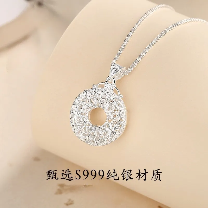 NIGHT RIDER DRIGINAL 999 Fine Silver Necklaces Women's-2