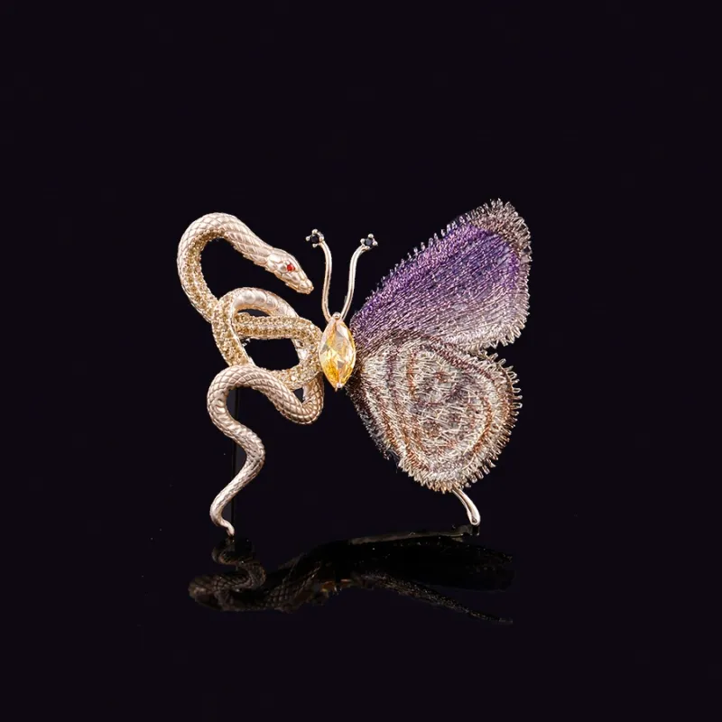 NIGHT RIDER DRIGINAL Copper Brooches Women's-1