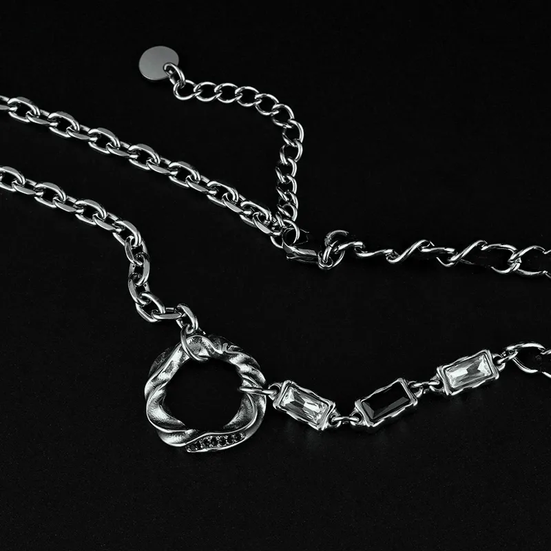 NIGHT RIDER DRIGINAL Titanium Steel Necklaces Men's-4