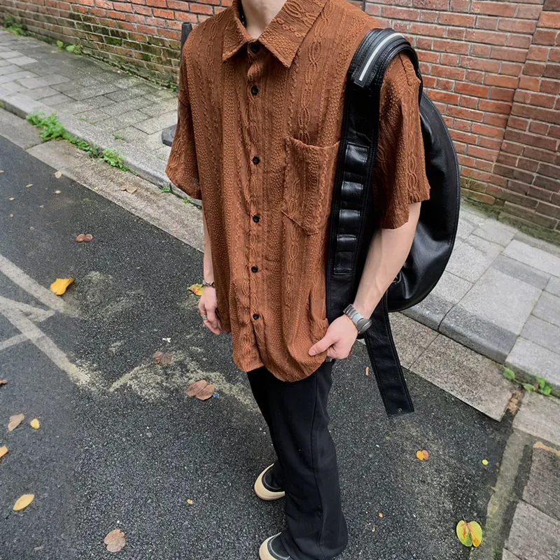 UNA RETA Shirts Unisex Mocha-1