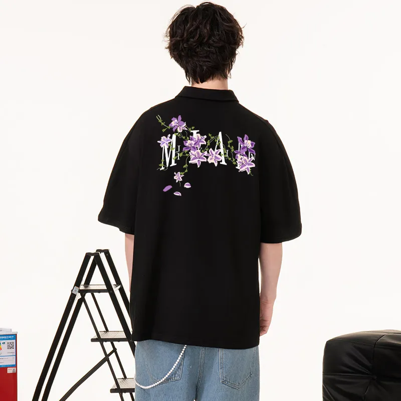Cotton Gene Polo Shirts Unisex-3