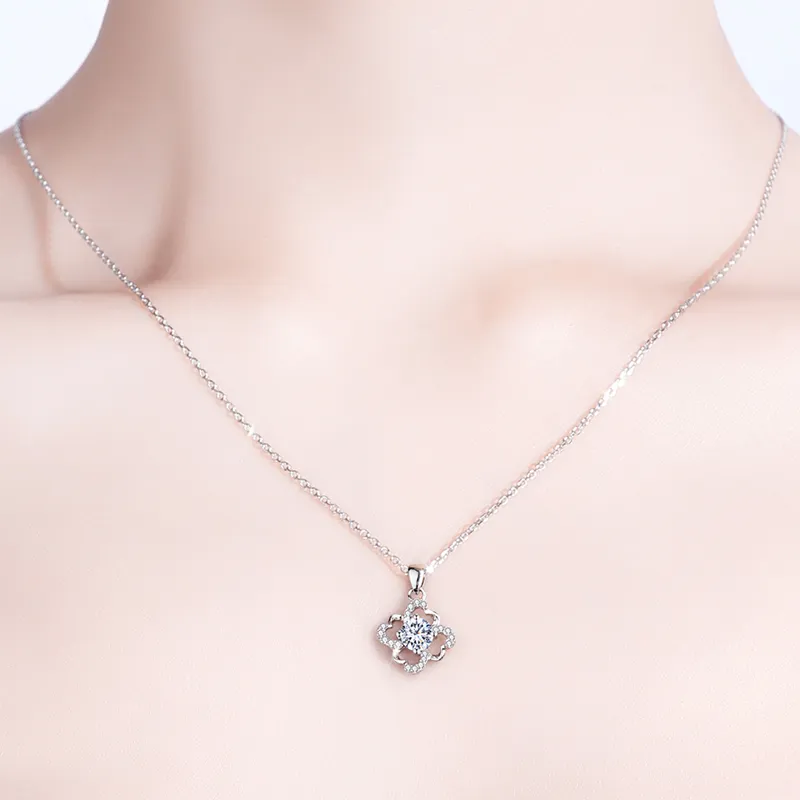 Wylyp 999 Fine Silver Necklaces Women's Silver Box-3